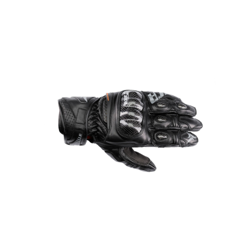 Rękawice motocyklowe krótkie SECA TRACKDAY SHORT BLACK